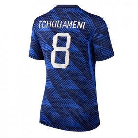 Frankrike Aurelien Tchouameni #8 Hjemme skjorte til dame VM 2026 Kortermet